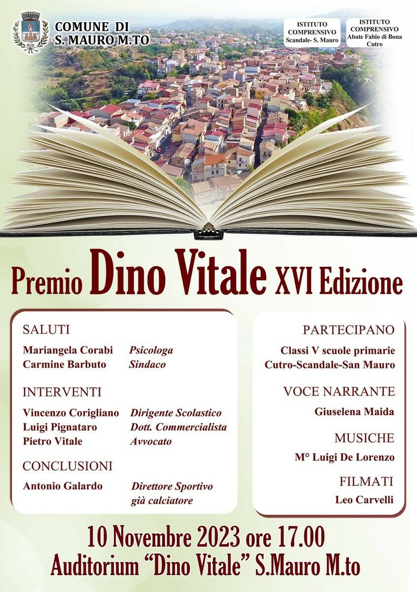 Locandina Dino Vitale