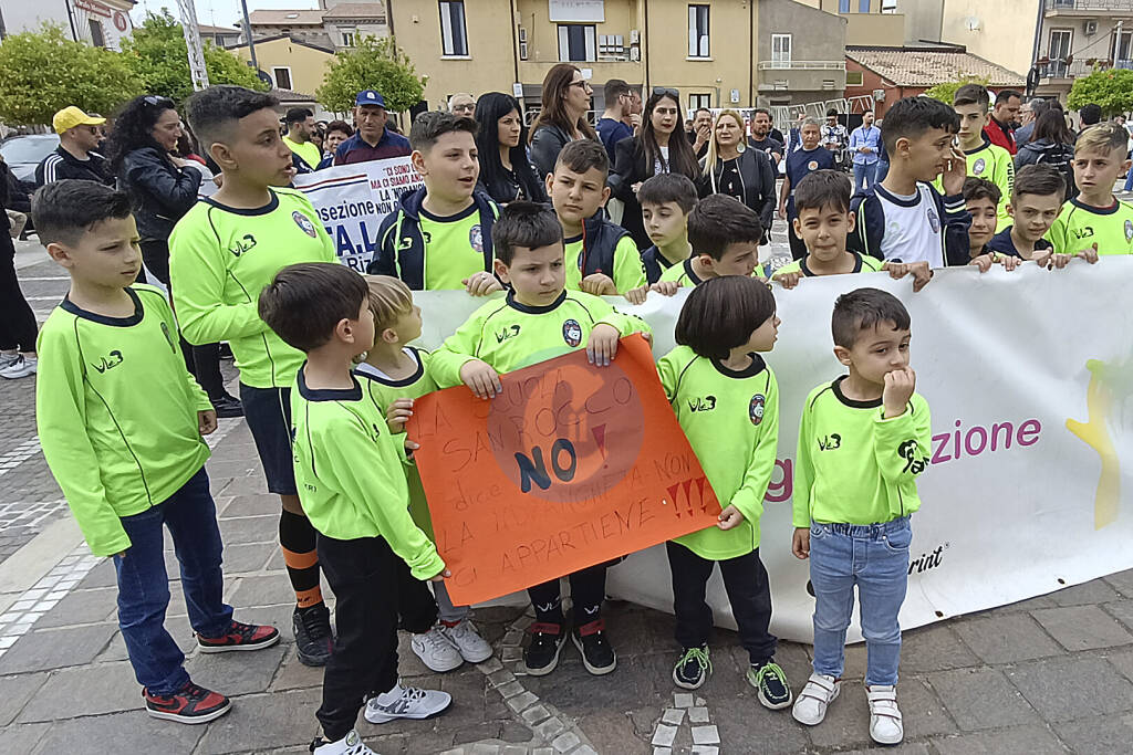 Corteo antimafia Isola Capo RIzzuto