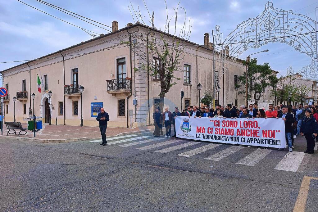 Corteo antimafia Isola Capo RIzzuto