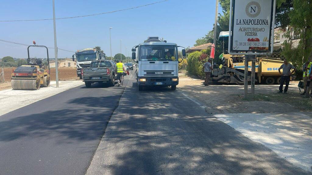 lavori strade provinciali isola 