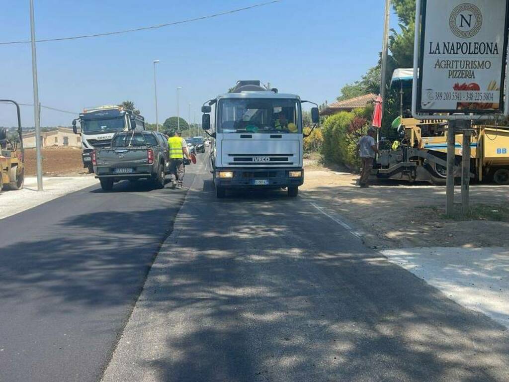 lavori strade provinciali isola 