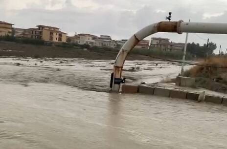 Esondazione a ponte torrente Survolo